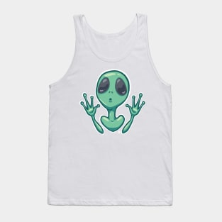 Simple Alien Tank Top